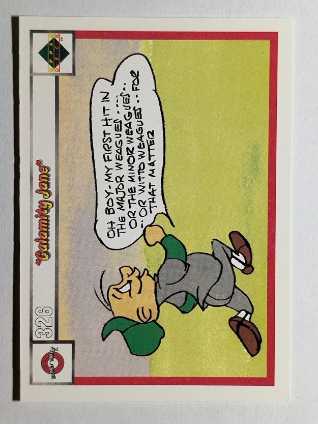 1990 Upper Deck Comic Ball #326 Calamity Jane/Rabbit Season