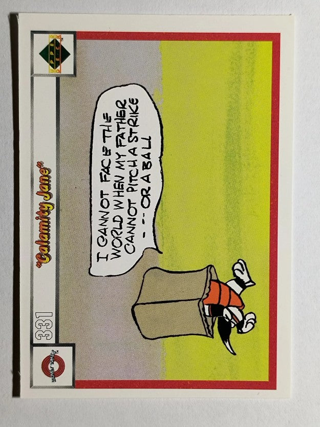 1990 Upper Deck Comic Ball #331 Calamity Jane/Rabbit Season