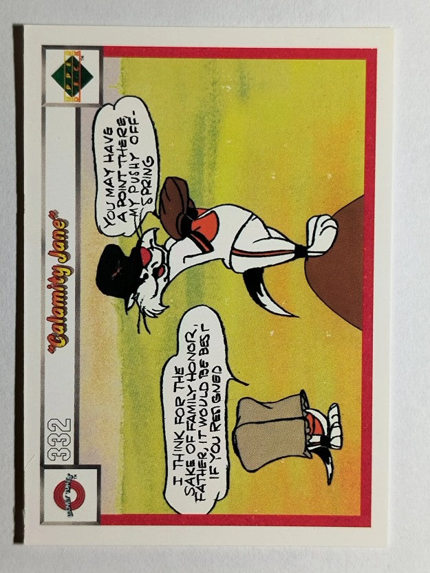 1990 Upper Deck Comic Ball #332 Calamity Jane/Rabbit Season