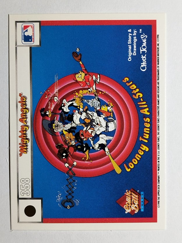 1990 Upper Deck Comic Ball #343 Rabbit Season/Mighty Angelo
