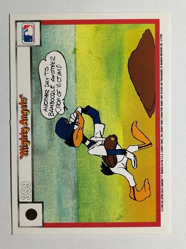 1990 Upper Deck Comic Ball #344 Rabbit Season/Mighty Angelo