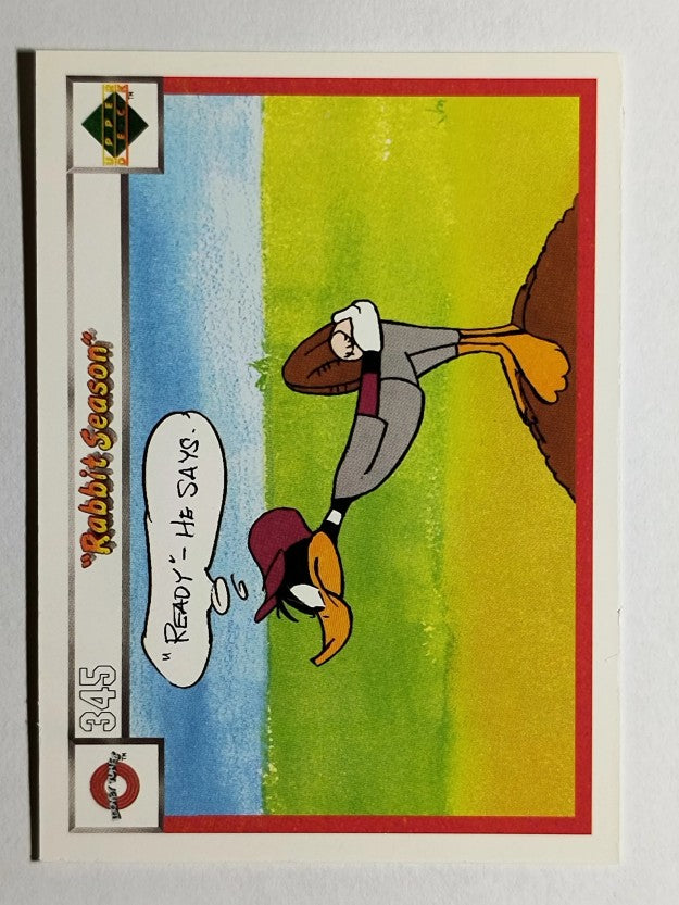 1990 Upper Deck Comic Ball #345 Rabbit Season/Mighty Angelo