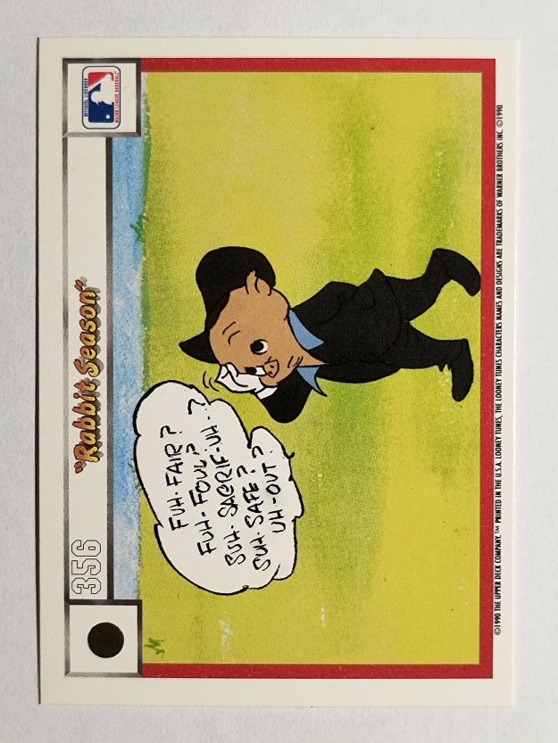 1990 Upper Deck Comic Ball #347 Rabbit Season