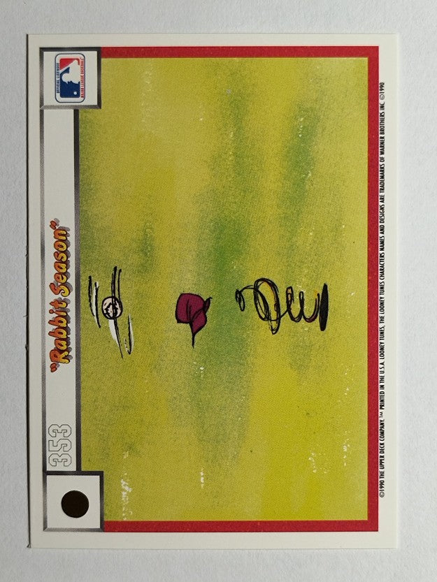 1990 Upper Deck Comic Ball #350 Rabbit Season