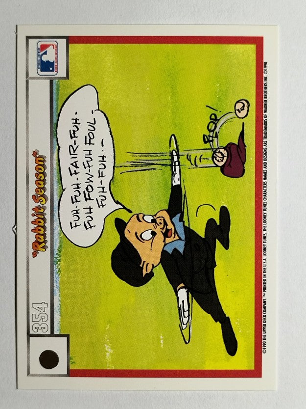 1990 Upper Deck Comic Ball #351 Rabbit Season
