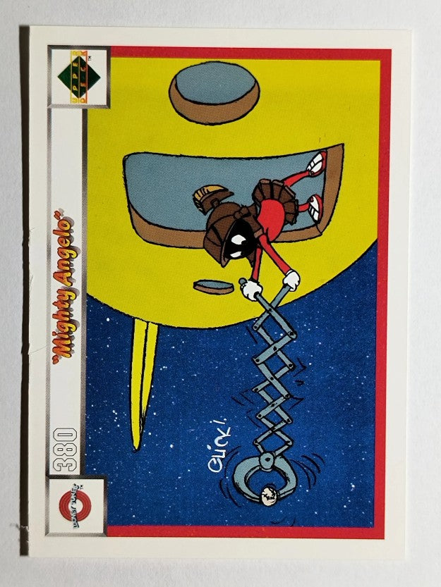 1990 Upper Deck Comic Ball #380 Mighty Angelo