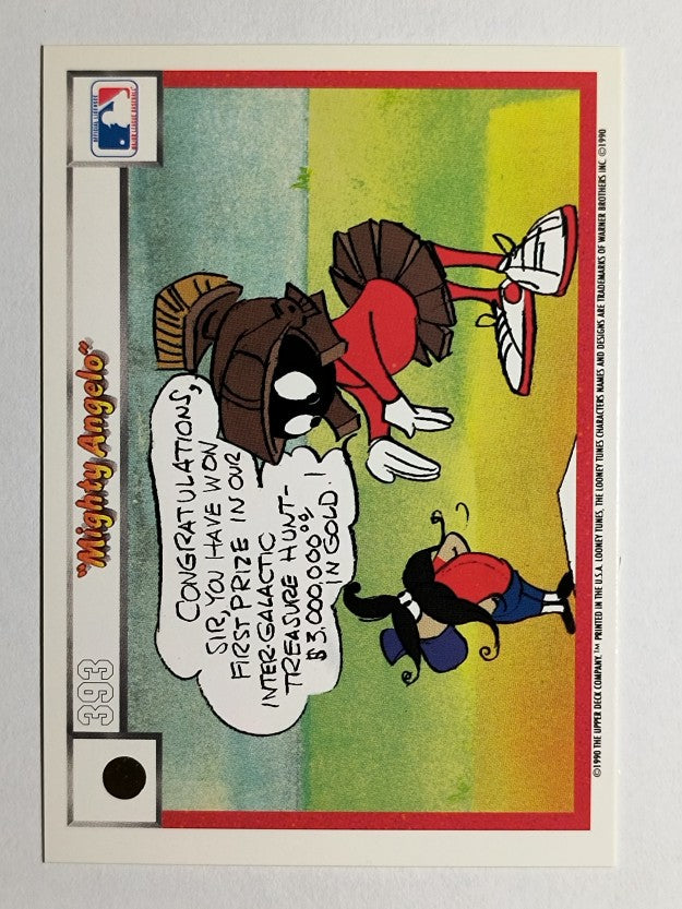 1990 Upper Deck Comic Ball #384 Mighty Angelo