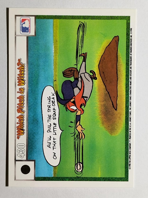 1990 Upper Deck Comic Ball #415 Hopalong Casualty/Which Pitch is Witch