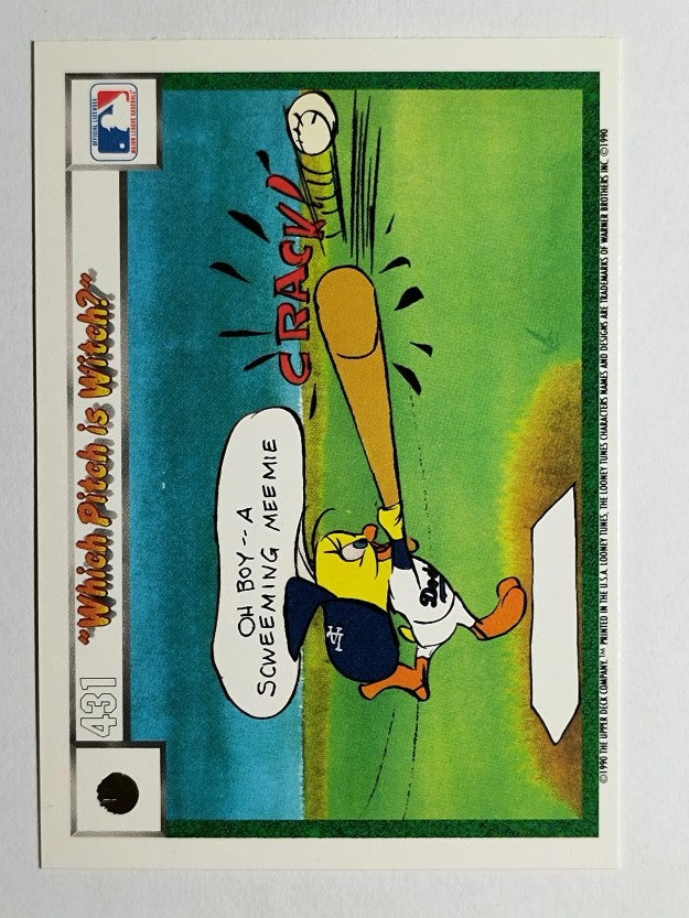 1990 Upper Deck Comic Ball #416 Hopalong Casualty/Which Pitch is Witch