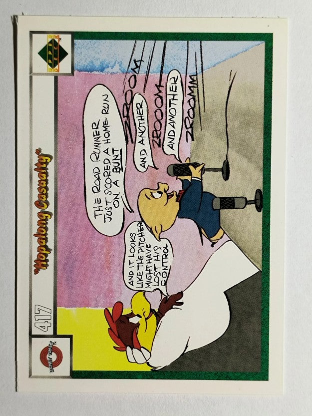1990 Upper Deck Comic Ball #417 Hopalong Casualty/Which Pitch is Witch