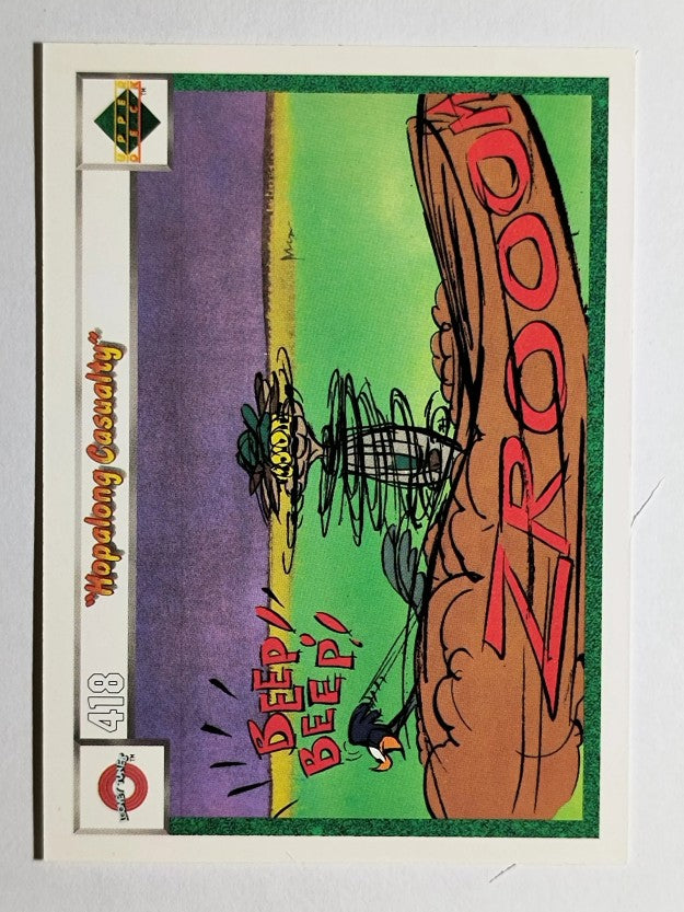 1990 Upper Deck Comic Ball #418 Hopalong Casualty/Which Pitch is Witch