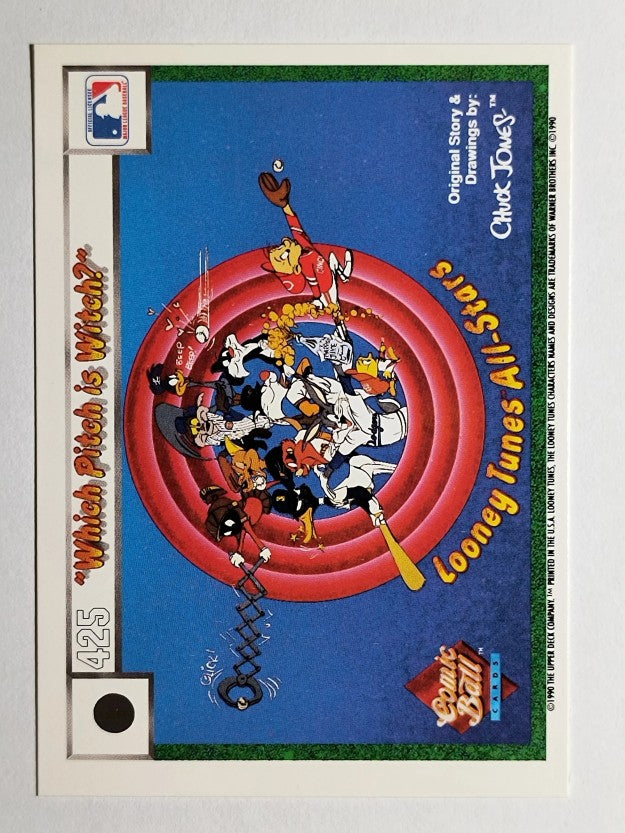1990 Upper Deck Comic Ball #422 Hopalong Casualty/Which Pitch is Witch
