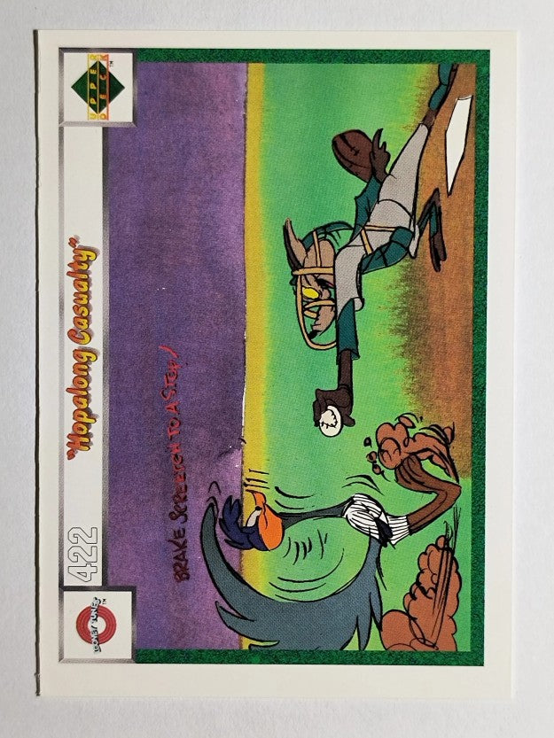 1990 Upper Deck Comic Ball #422 Hopalong Casualty/Which Pitch is Witch
