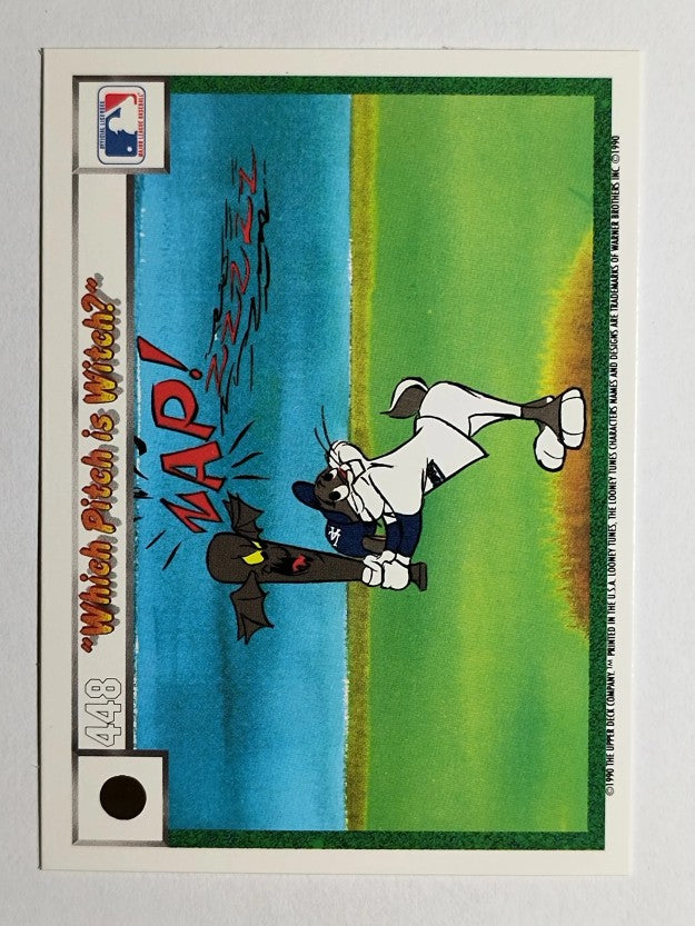 1990 Upper Deck Comic Ball #433 Which Pitch is Witch?