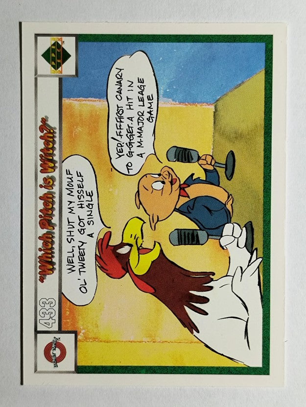 1990 Upper Deck Comic Ball #433 Which Pitch is Witch?