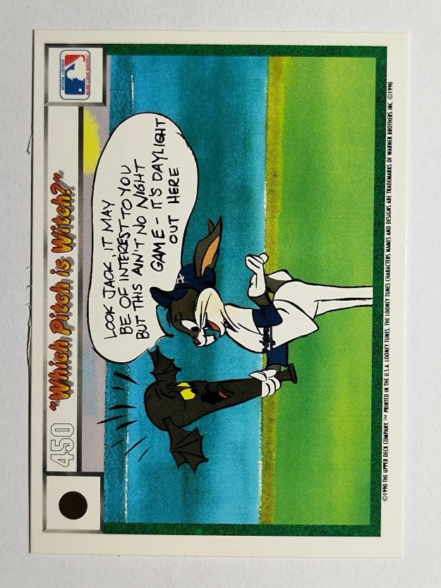 1990 Upper Deck Comic Ball #435 Which Pitch is Witch?