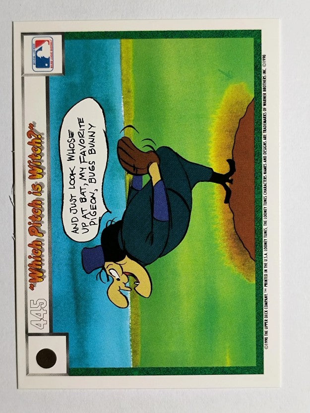 1990 Upper Deck Comic Ball #436 Which Pitch is Witch?