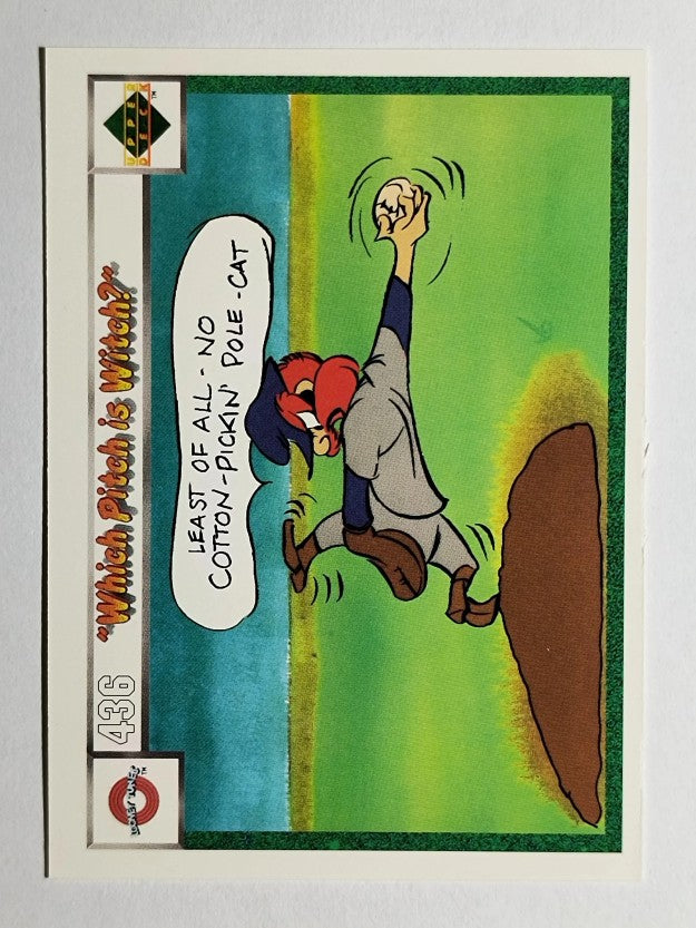 1990 Upper Deck Comic Ball #436 Which Pitch is Witch?