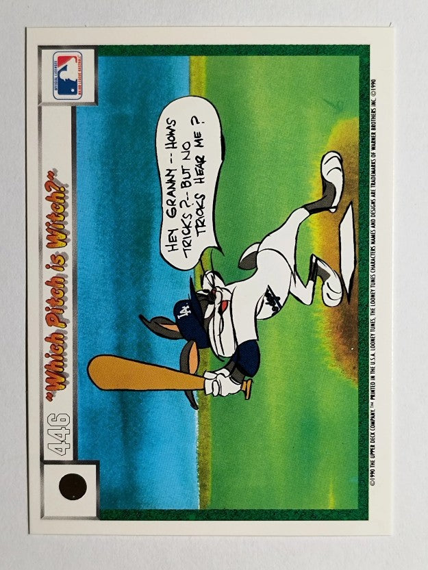 1990 Upper Deck Comic Ball #437 Which Pitch is Witch?