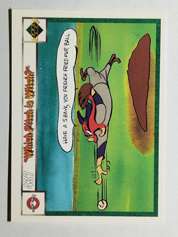 1990 Upper Deck Comic Ball #437 Which Pitch is Witch?