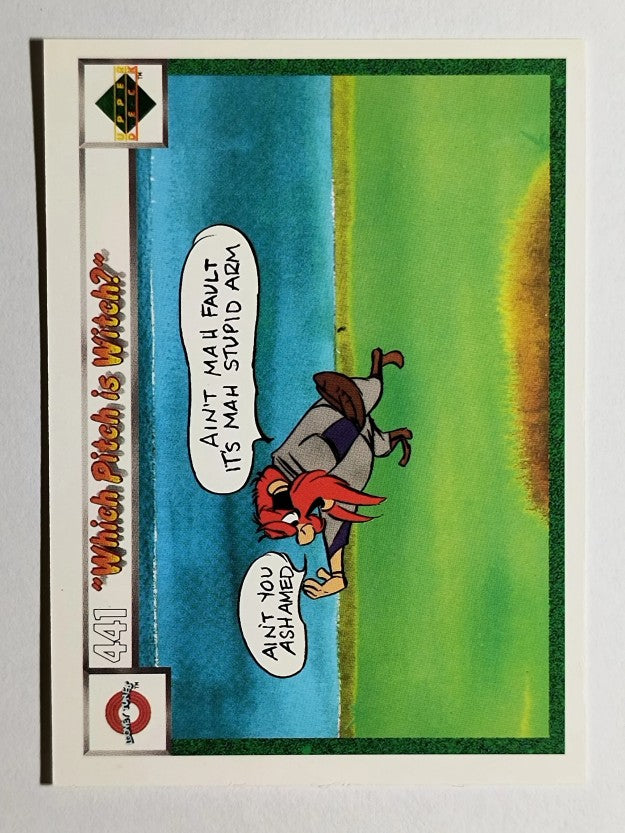 1990 Upper Deck Comic Ball #441 Which Pitch is Witch?