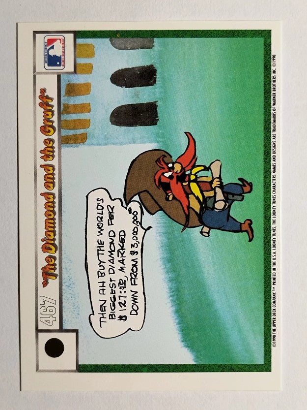 1990 Upper Deck Comic Ball #452 Which Pitch is Witch?/Diamond and the Gruff