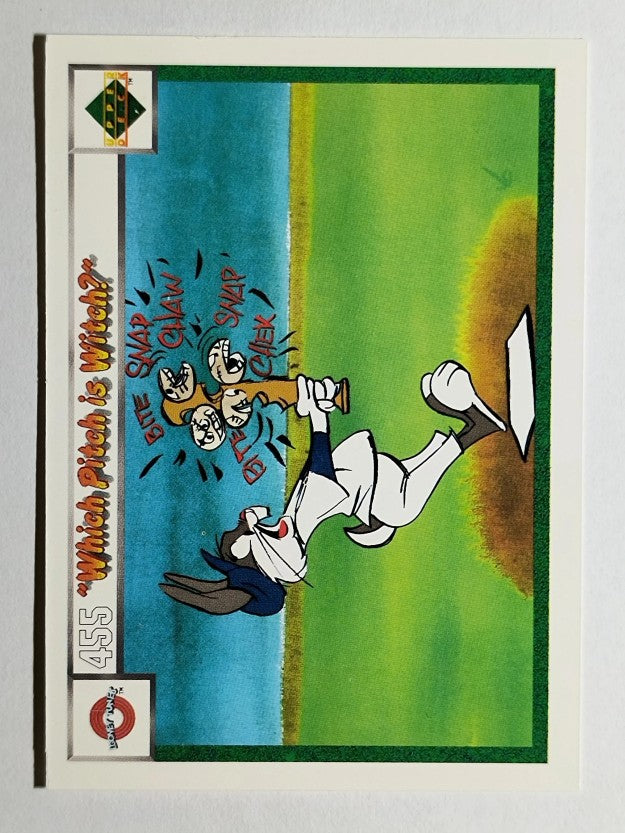 1990 Upper Deck Comic Ball #455 Which Pitch is Witch?