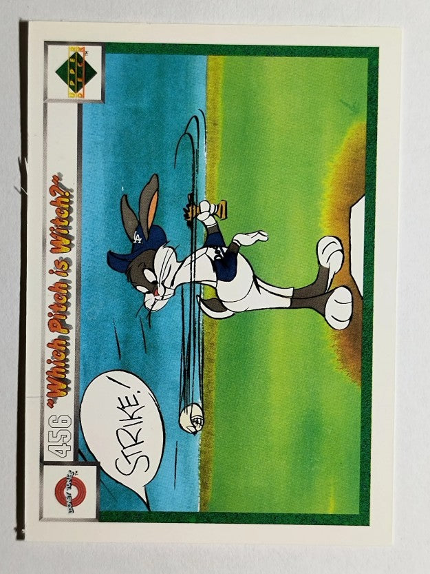 1990 Upper Deck Comic Ball #456 Which Pitch is Witch?/Diamond and the Gruff