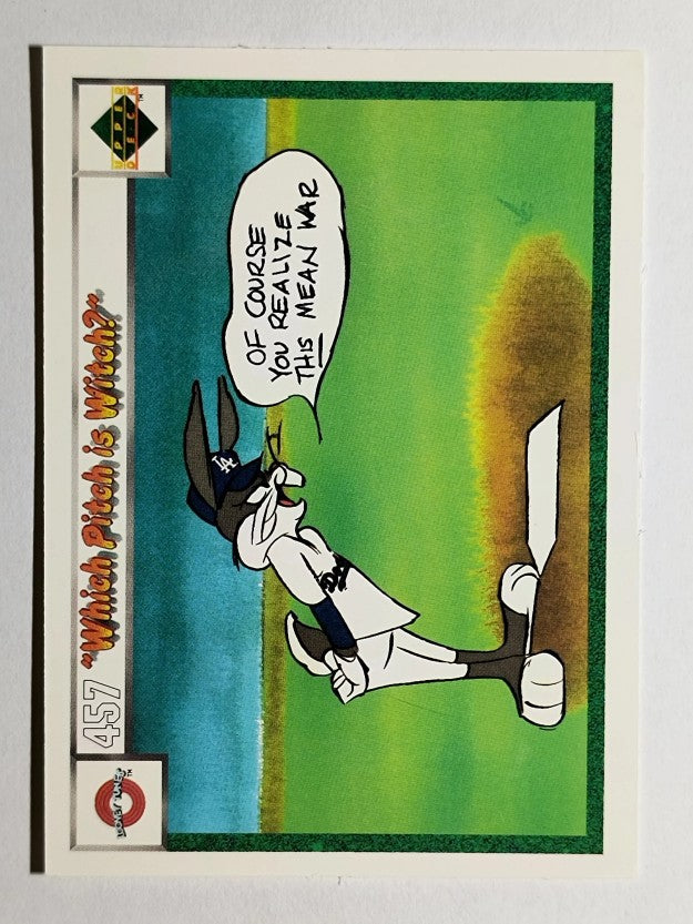 1990 Upper Deck Comic Ball #457 Which Pitch is Witch?