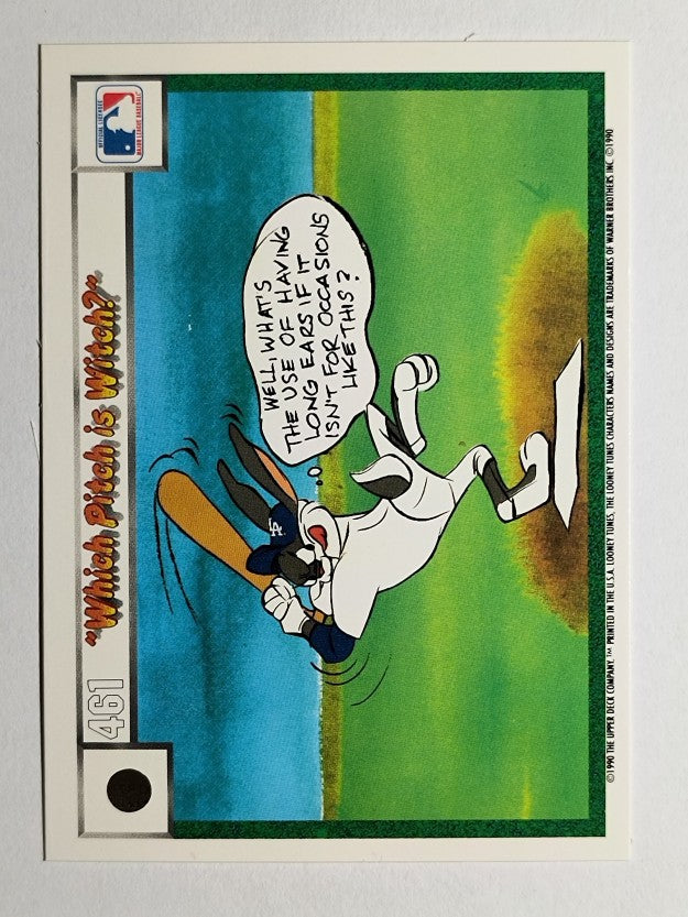 1990 Upper Deck Comic Ball #458 Which Pitch is Witch?