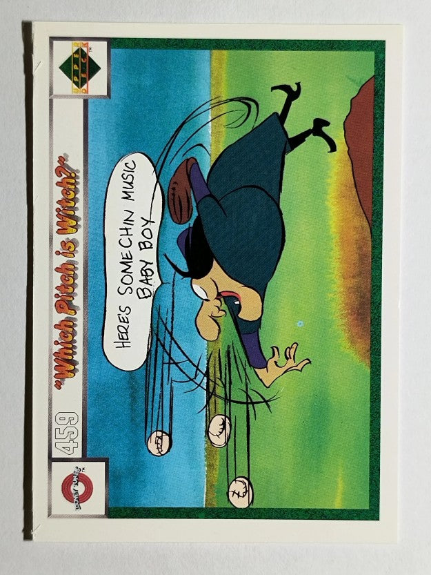 1990 Upper Deck Comic Ball #459 Which Pitch is Witch?
