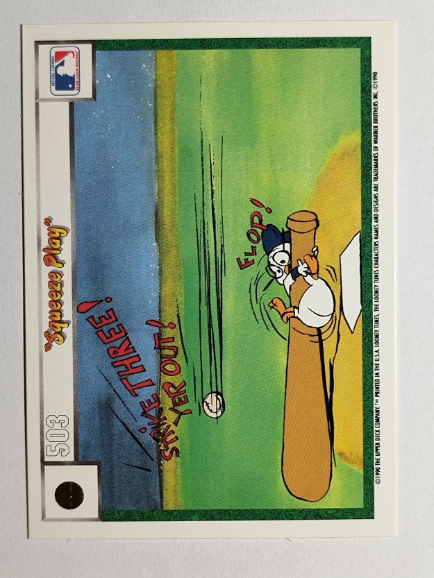 1990 Upper Deck Comic Ball #488 Diamond and the Gruff/Squeeze Play