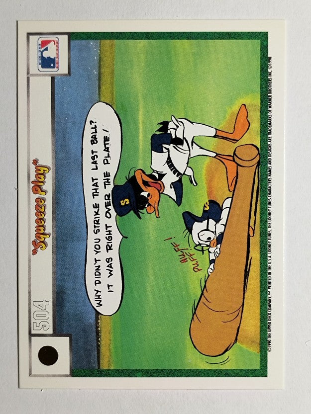 1990 Upper Deck Comic Ball #489 Diamond and the Gruff/Squeeze Play
