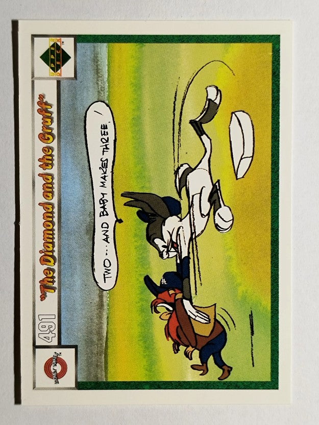 1990 Upper Deck Comic Ball #491 Diamond and the Gruff/Squeeze Play