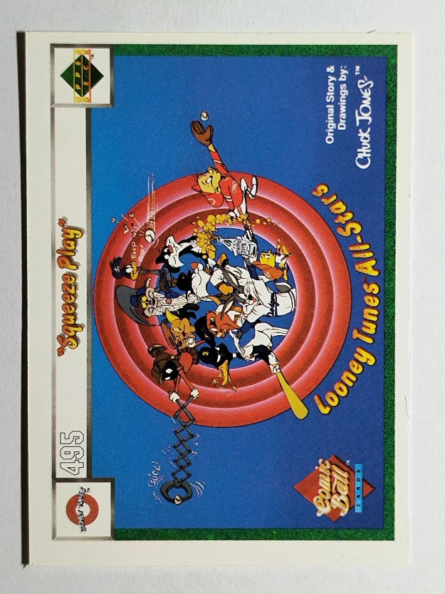 1990 Upper Deck Comic Ball #495 Squeeze Play