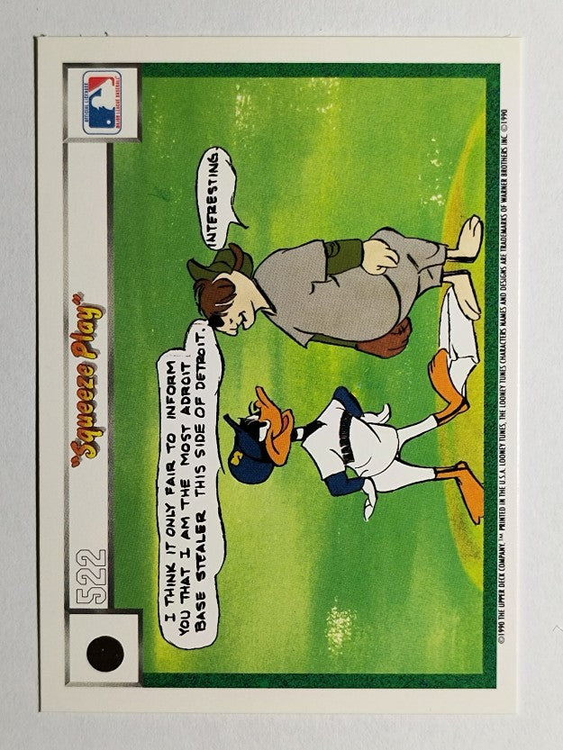 1990 Upper Deck Comic Ball #507 Squeeze Play