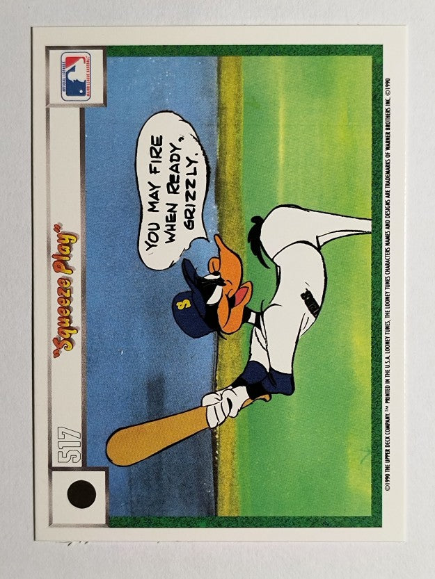 1990 Upper Deck Comic Ball #508 Squeeze Play