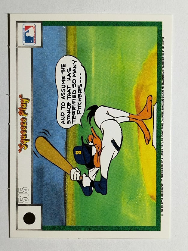 1990 Upper Deck Comic Ball #512 Squeeze Play