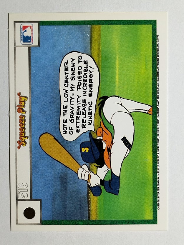 1990 Upper Deck Comic Ball #513 Squeeze Play