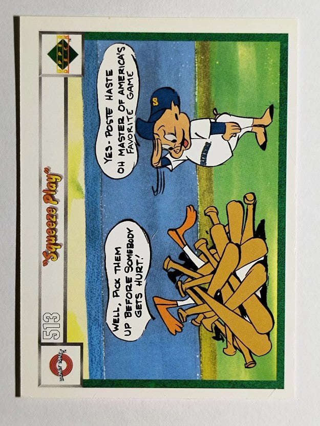 1990 Upper Deck Comic Ball #513 Squeeze Play
