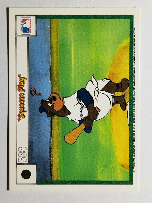 1990 Upper Deck Comic Ball #523 Squeeze Play