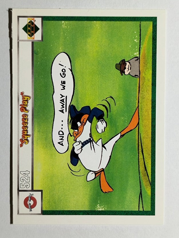 1990 Upper Deck Comic Ball #524 Squeeze Play
