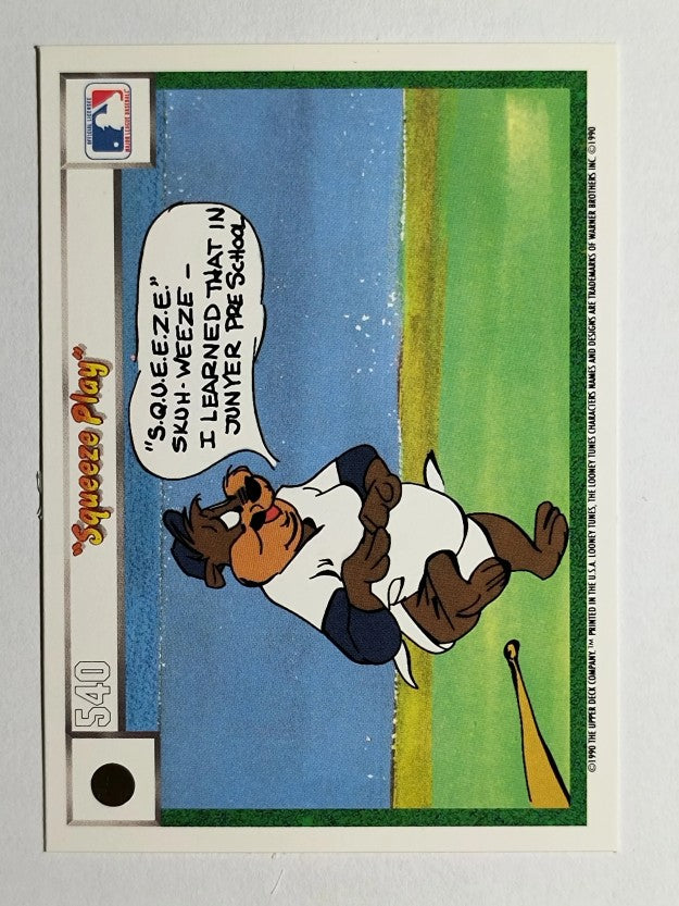 1990 Upper Deck Comic Ball #525 Squeeze Play