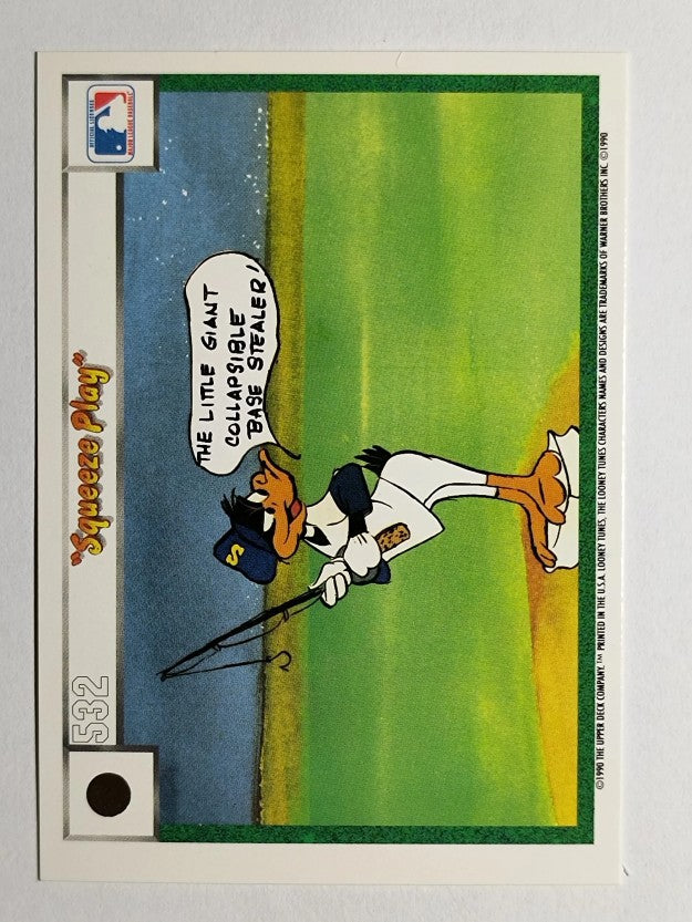 1990 Upper Deck Comic Ball #529 Squeeze Play