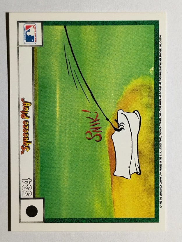 1990 Upper Deck Comic Ball #531 Squeeze Play