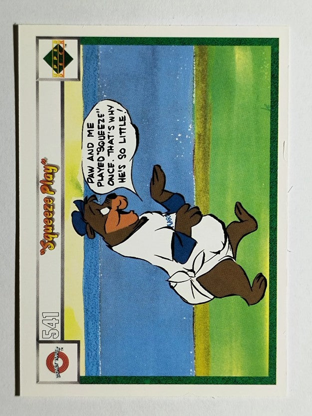 1990 Upper Deck Comic Ball #541 Squeeze Play/According to Daffy Duck