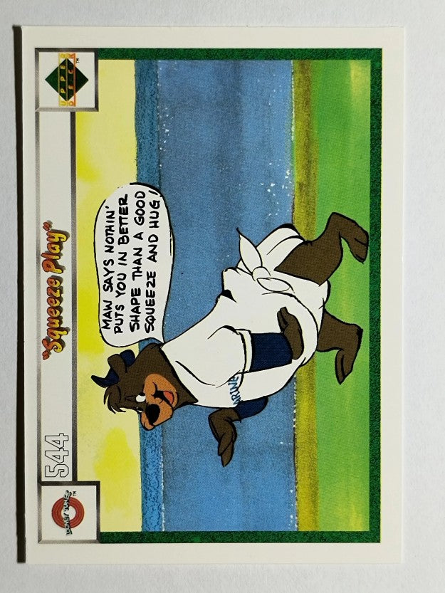 1990 Upper Deck Comic Ball #544 Squeeze Play/According to Daffy Duck