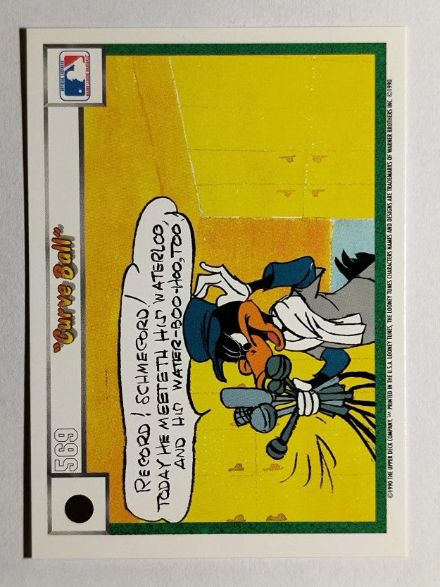 1990 Upper Deck Comic Ball #566 Curve Ball