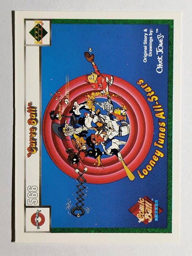 1990 Upper Deck Comic Ball #566 Curve Ball
