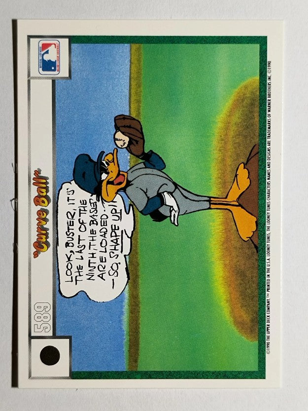 1990 Upper Deck Comic Ball #580 Curve Ball